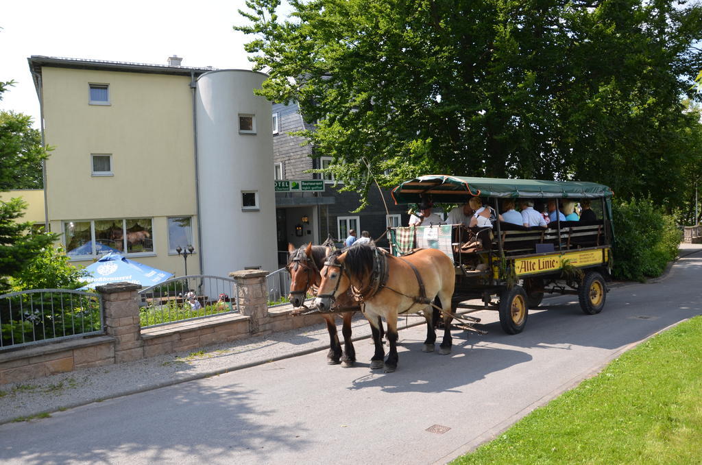 Hotel Haus Oberland Masserberg Bagian luar foto