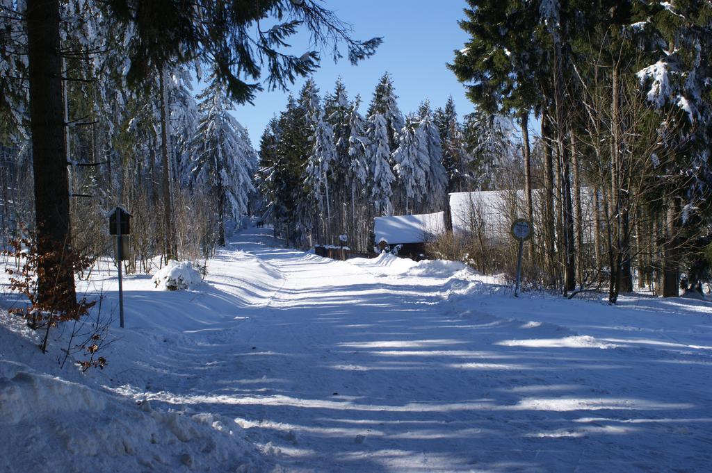Hotel Haus Oberland Masserberg Bagian luar foto