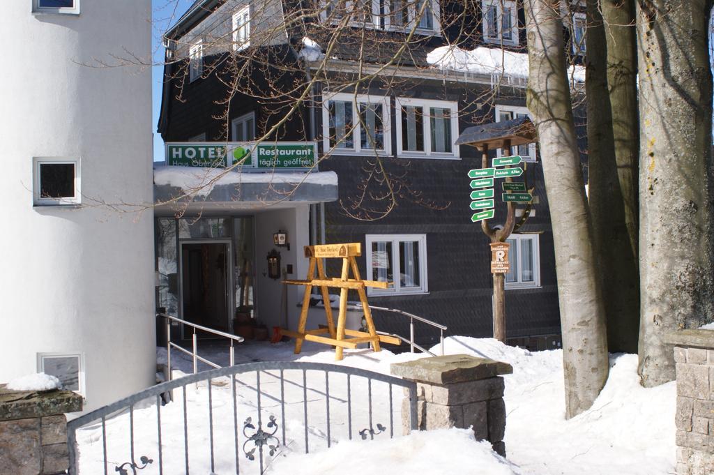 Hotel Haus Oberland Masserberg Bagian luar foto