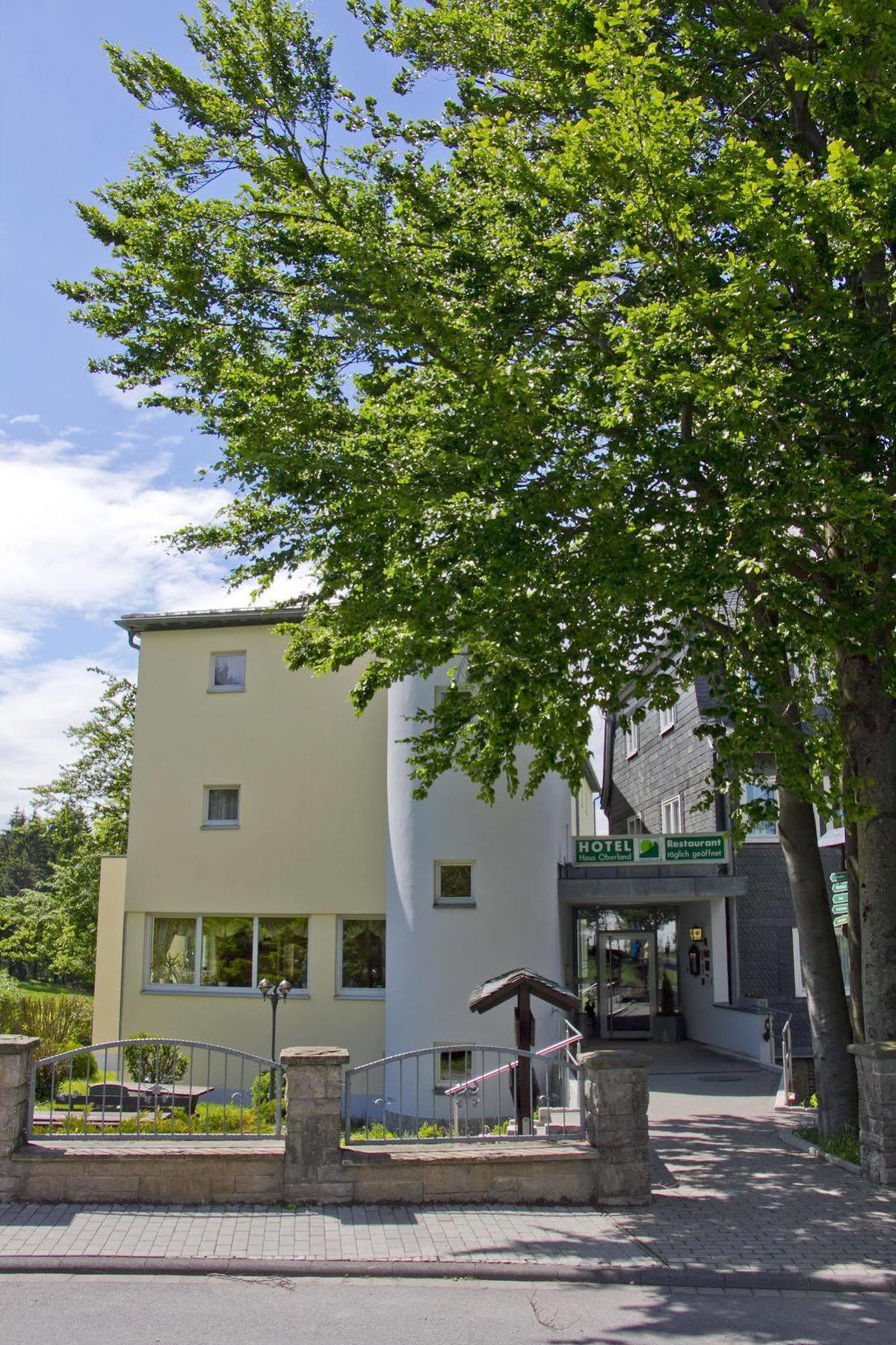 Hotel Haus Oberland Masserberg Bagian luar foto